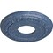 Ekena Millwork Jackson Ceiling Medallion (Canopies up to 7 3/8"), 12 1/4"OD x 4"ID x 1 1/8"P, Americana Crackle CM12JAAMC - alternate 3